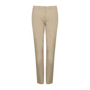 Henbury Womens/Ladies Stretch Chinos / Stone